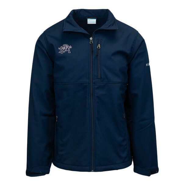 Navy Columbia Fleece-Lined Navy Men's Aggie Bull Jacket